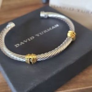 David Yurman Double Station Cable Bracelet